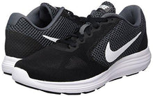 Nike Revolution 3 Running Shoe Dark Grey/White/Black 8 BM Us