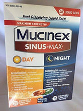 Sinusmax Day Night Congestion Cough Liquid Gels48 Count