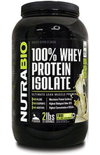 Nutrabio 100% Whey Protein Isolate 2 Pounds Alpine Vanilla – No Soy No Whey Concentrate No Amino Acid Spiking Just 100% Pure Wpi