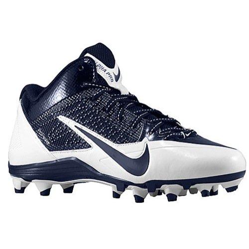 Alpha Pro 3/4 Td Football Cleats White/Navy Blue 579636140 Size 12