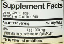 Msm 1000Mg 200 Tablets