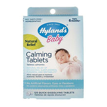 Hyland Baby Calming Tablets Natural Relief Of Occasional Sleeplessness Fussiness And Irritability 125 Count