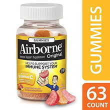 Airborne Vitamin C Gummies Assorted Fruit 63 Count