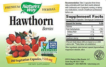 Hawthorn Berries 510 Mg. 180 Vegcapsules