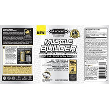Muscletech Muscle Builder Muscle Building Strength Boosting Pill With Peak Atp 30 Rapid Release Caps