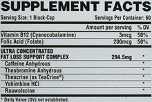 Research Lipo 6 Black Hers Ultra Concentrate 60 Count