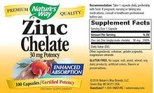 Zinc Chelate 30 Mg Potency Enhanced Absorption 100 Capsules 100 Count