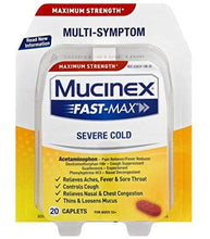 Fastmax Severe Cold Caplets 20Ct