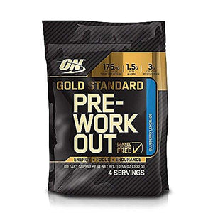 Gold Standard Preworkout Travel Size With Creatine Betaalanine And Caffeine For Energy Flavor: Watermelon 4 Servings
