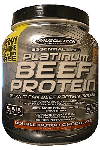 Muscletech Essential Series Platinum UltraClean Beef Protein Isolate 3 Lbs
