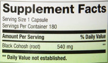 Black Cohosh Root 540 Mg 180 Vcap
