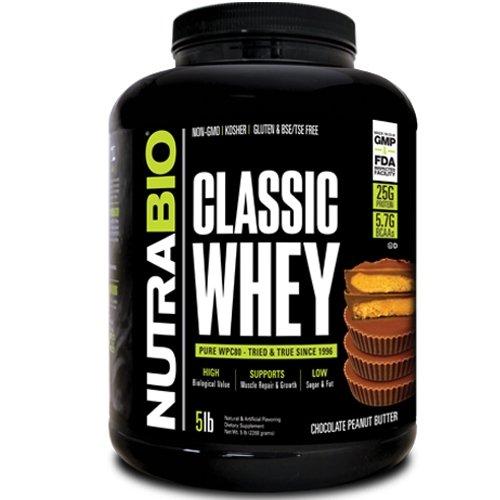 Nutrabio Classic Whey Protein Cookies And Cream 5 Lbs.