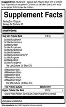 Dr. Formulated Adult Probiotics Once Daily Ultra Acidophilus Probiotic Supports Colon Digestion Immune System Gluten Soyfree Nongmo 30 Vegetarian Capsules