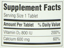Caltrate 600+D3 Calcium And Vitamin D Supplement Tablet 600 Mg 200 Count