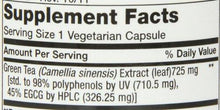 Mega Green Tea Extract 98% Polyphenols 100 Vegetarian Capsules
