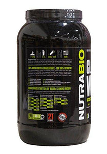 Nutrabio Classic Whey Protein Powder Creamy Vanilla 2 Lb