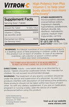 Vitronc High Potency Iron Plus Vitamin C Tablets 60 Ea 3 Pack