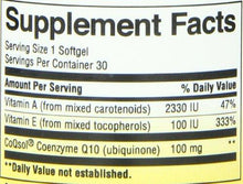 Coq10 100Mg 30 Softgels