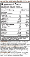 GrassFed Whey Protein Isolate Powder Outrageously Delicious Chocolate 12 Packets