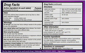 Adult 12 Hour Allergy Relief 12Count