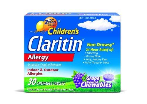 Children Allergy Grape Chewables 30 Ct By