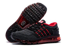 Onemix Air Running Shoes Light Gym Outdoor Walking Sneakers Black Red Size 8.5 DM US