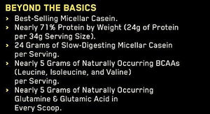 Gold Standard Casein Protein Powder Chocolate Supreme 4 Pound