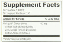 Ginkgold 60 Mg 150 Tablets
