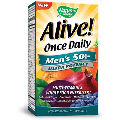 Alive Once Daily 50+ Ultra Potency Tablets 60