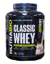 Nutrabio Classic Whey Protein Powder Creamy Vanilla 5 Lb