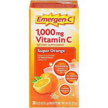 Emergenc Vitamin C Flavored Fizzy Drink Mix Packets Super Orange 30 Ea Pack Of 2