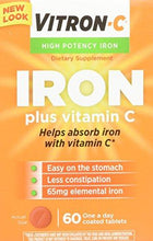 Vitronc High Potency Iron Supplement Tabs 2 Count