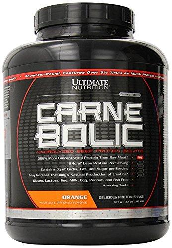 Carnebolic Hydrolyzed Beef Protein Isolate Orange 60 Count