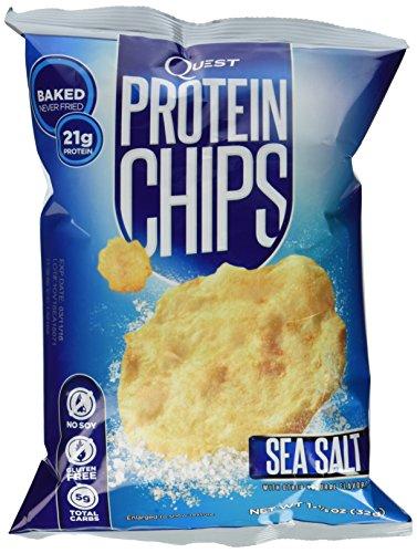 Protein Chips Sea Salt 32 Gram 8 Ct
