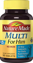 Multi For Him Vitamin And Mineral 90 Tablets