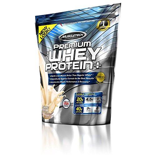 Muscletech 5Lb Premium Whey Protein Plus Deluxe Vanilla