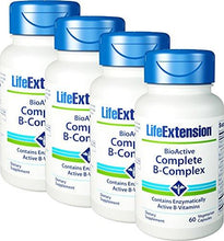 Bioactive Complete B Complex The Most Complete B Complex Formula 60 Vegetarian Capsules 4Pak