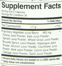 Garden Veggies Dietary Supplements 60 Vcaps