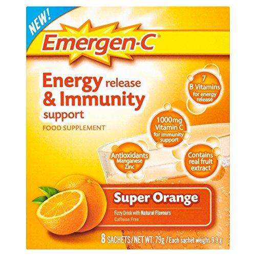 Emergen C Energy Release Immunity Support Super Orange By Emergenc