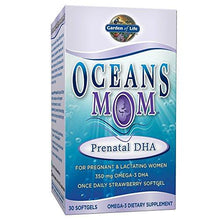 Ultra Pure Epa/Dha Omega 3 Fish Oil Oceans 3 Oceans Mom Dietary Supplement With Antioxidants 30 Softgels