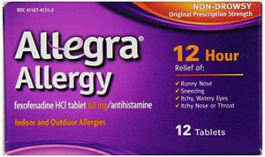 Adult 12 Hour Allergy Relief 12Count Buy Packs And Save Pack Of 5