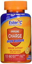 Esterc Vitamin C Immune Charge 60 Quick Dissolve Tablets
