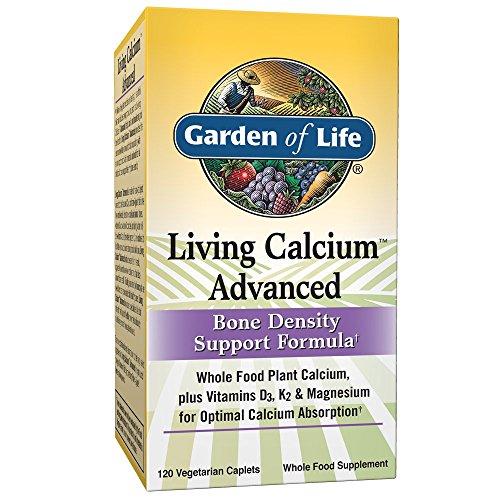 Bone Strength Calcium Supplement Living Calcium Advanced Bone Health And Density Support Vegan 120 Caplets