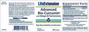 Advanced Biocurcumin With Ginger And Turmerones 30 Softgels 2Pack