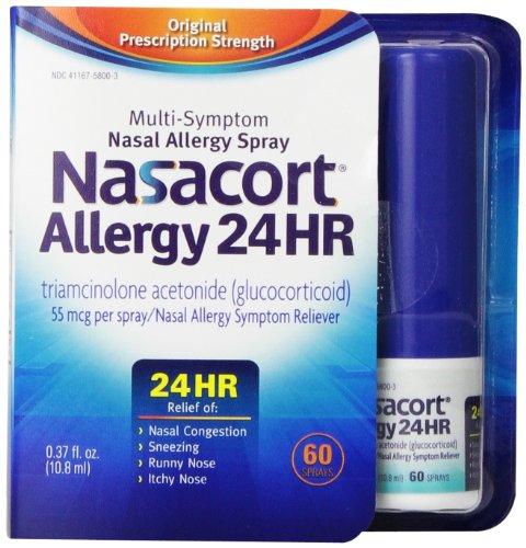Allergy 24 Hour 60 Sprays 0.37 Fluid Ounce