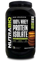 Nutrabio 100% Whey Protein Isolate Chocolate Peanut Butter – No Soy No Whey Concentrate No Amino Acid Spiking Just 100% Pure Wpi 2 Pound