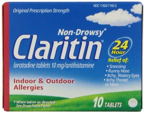 24 Hour Allergy Nondrowsy Tablets 10 Ct