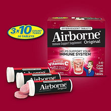 Airborne Very Berry Effervescent Tablets 30 Count