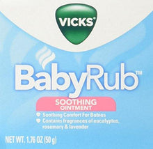 Babyrub Soothing Vapor Ointment 1.76 Oz