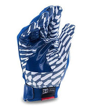 Boys F5 Football Gloves Royal/White Youth Large